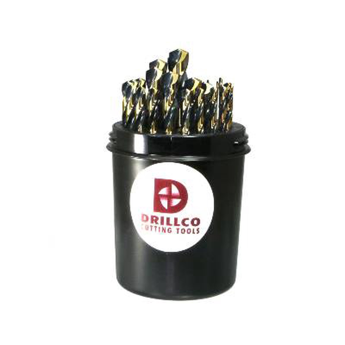 Drill Bits - Walter Drillco 29 Piece High Speed Steel Nitro Jobber Drill Set Black & Gold, 400NW29