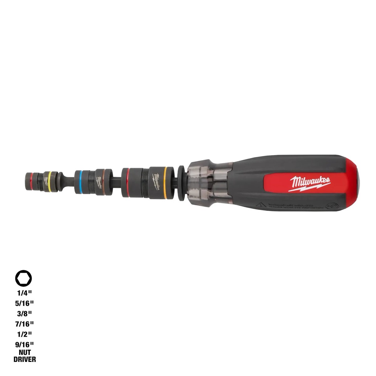 Driver - Milwaukee Multi-Nut Driver W/ SHOCKWAVE Impact Duty (flip) Magnetic Nut Drivers, 48-22-2921