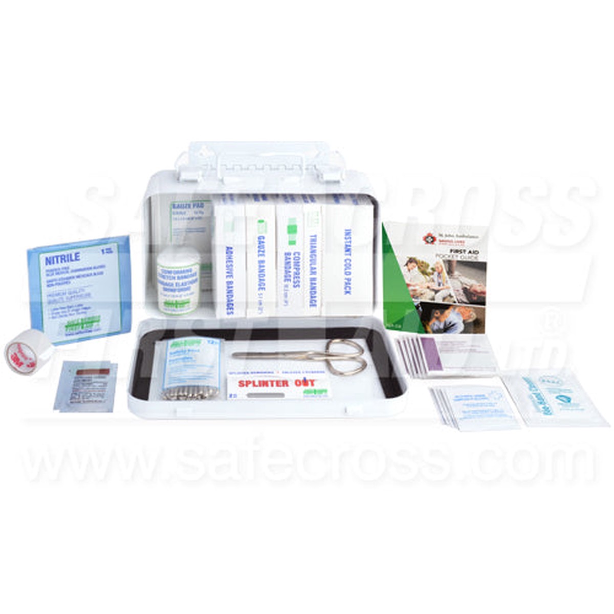 First Aid Kit - Safecross Class Ontario Truck Metal Box, 01386