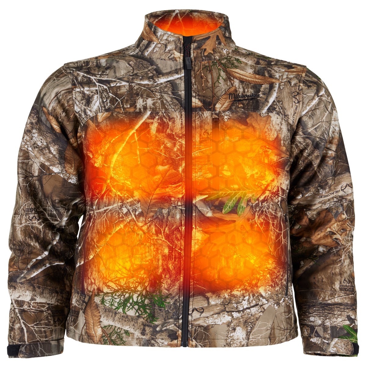 Heated Jacket - Milwaukee M12 Heated QUIETSHELL Camo Jacket, M101C-21
