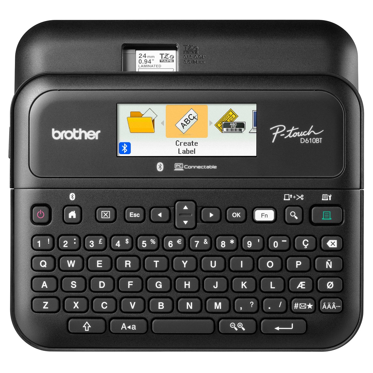 Label Maker - Brother P-touch Business Professional Connected Label Maker with Bluetooth, PTD610BT