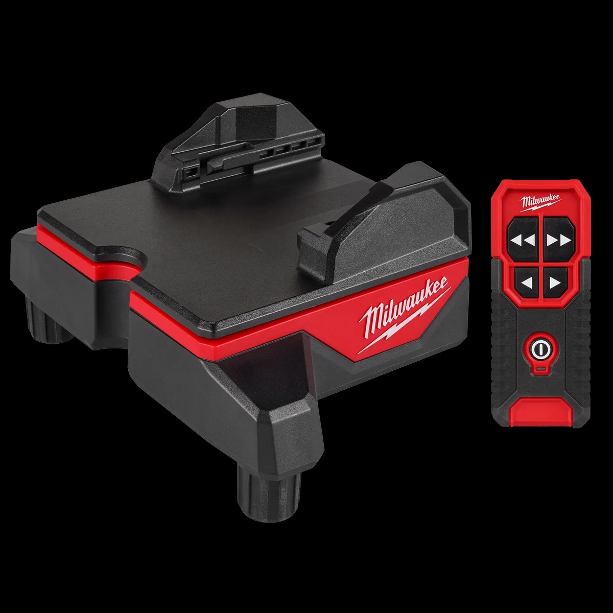 Laser Level - Milwaukee Wireless Laser Alignment Base w/ Remote, 48-35-1314