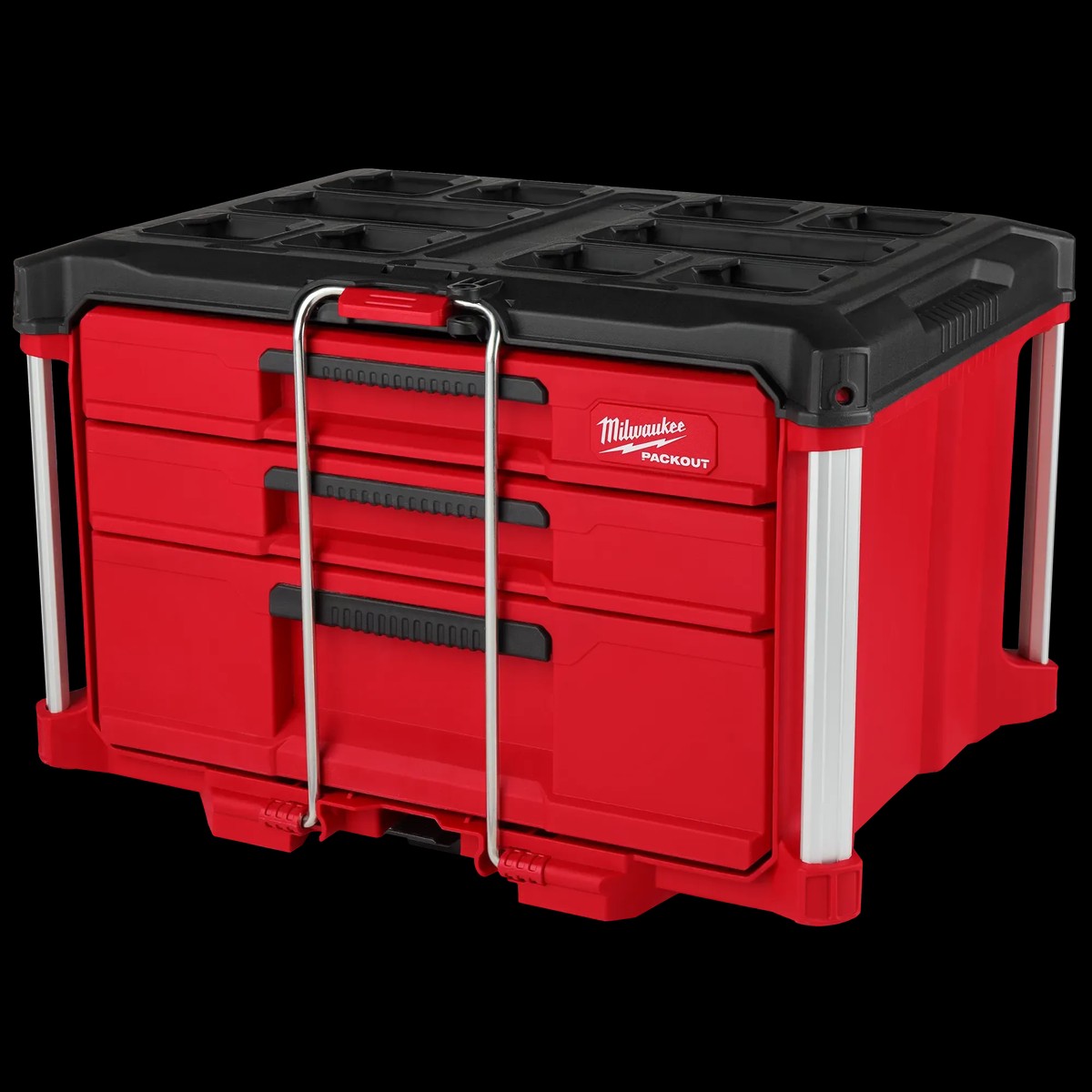 Tool Box - Milwaukee PACKOUT Multi-Depth 3-Drawer Tool Box, 48-22-8447