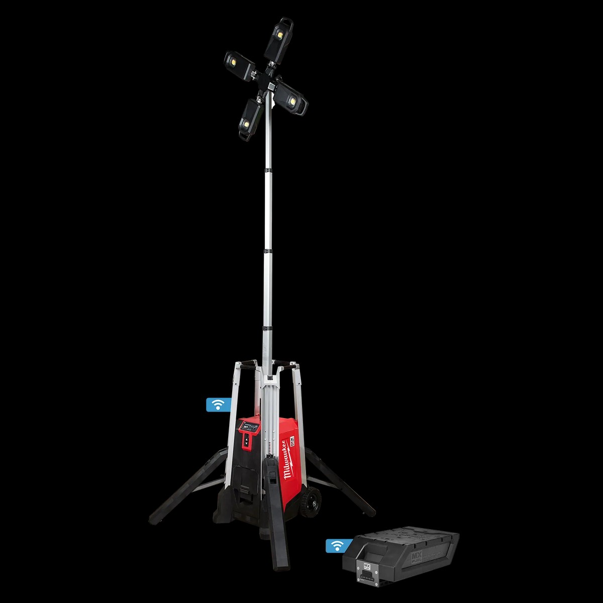 Tower Light - Milwaukee MX FUEL ROCKET Tower Light/Charger MXF041-1XC