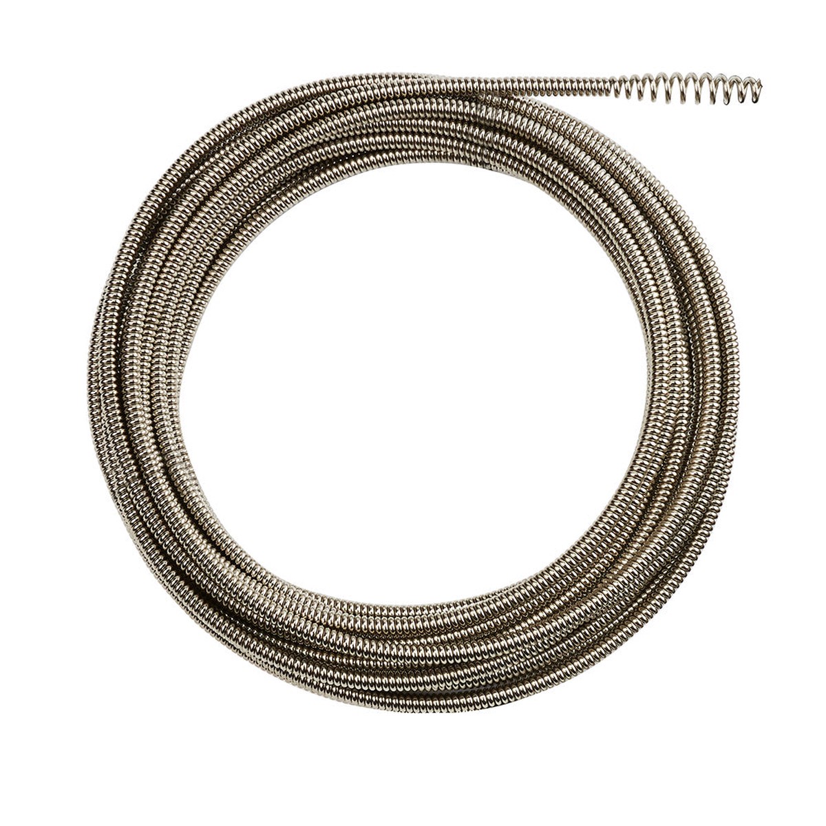Drain Cable - Milwaukee 1/4 in. x 50 ft. Inner Core Bulb Head Cable w/ Rust Guard Plating, 48-53-2672