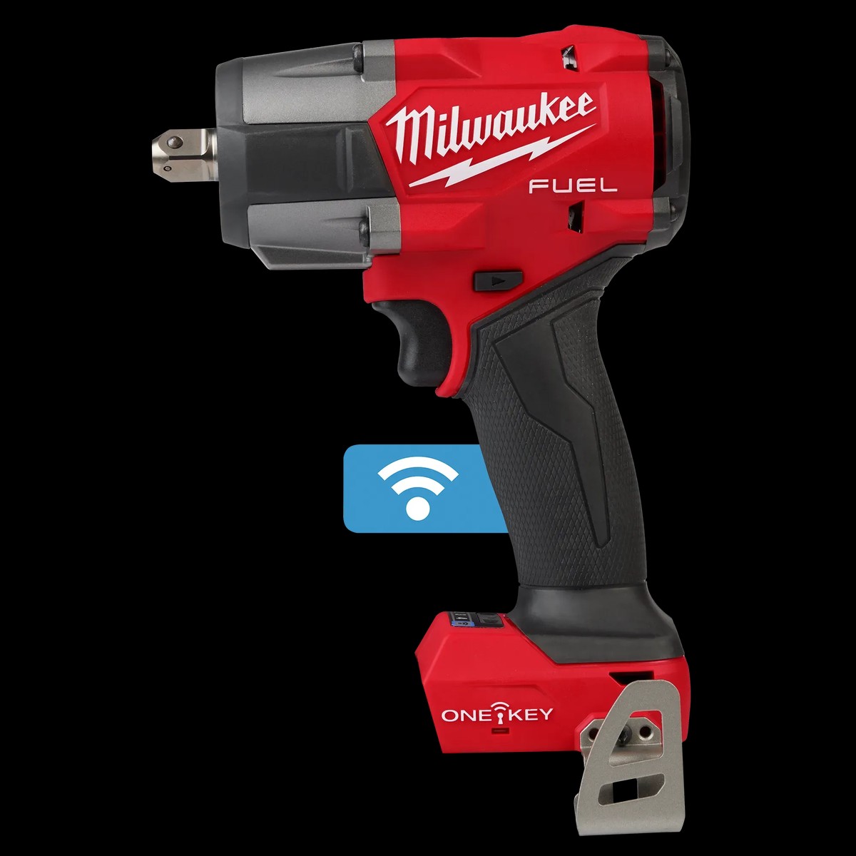 Impact Wrench - Milwaukee M18 FUEL 1/2" Controlled Mid-Torque Impact Wrench w/ TORQUE-SENSE, Pin Detent (Tool Only), 3062P-20