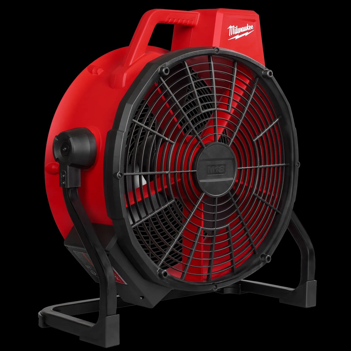 Jobsite Fan - Milwaukee M18 Brushless 18" Fan, 0821-20