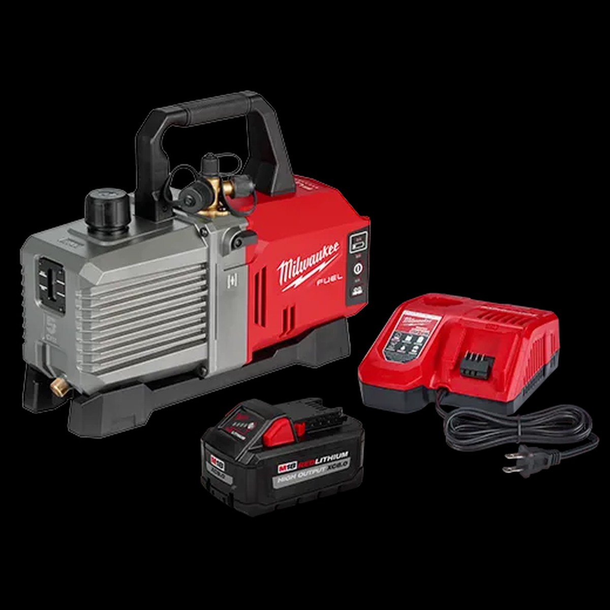 Utility Pump Kit - Milwaukee M18 FUEL 5 CFM Vacuum Pump Kit, 2941-21