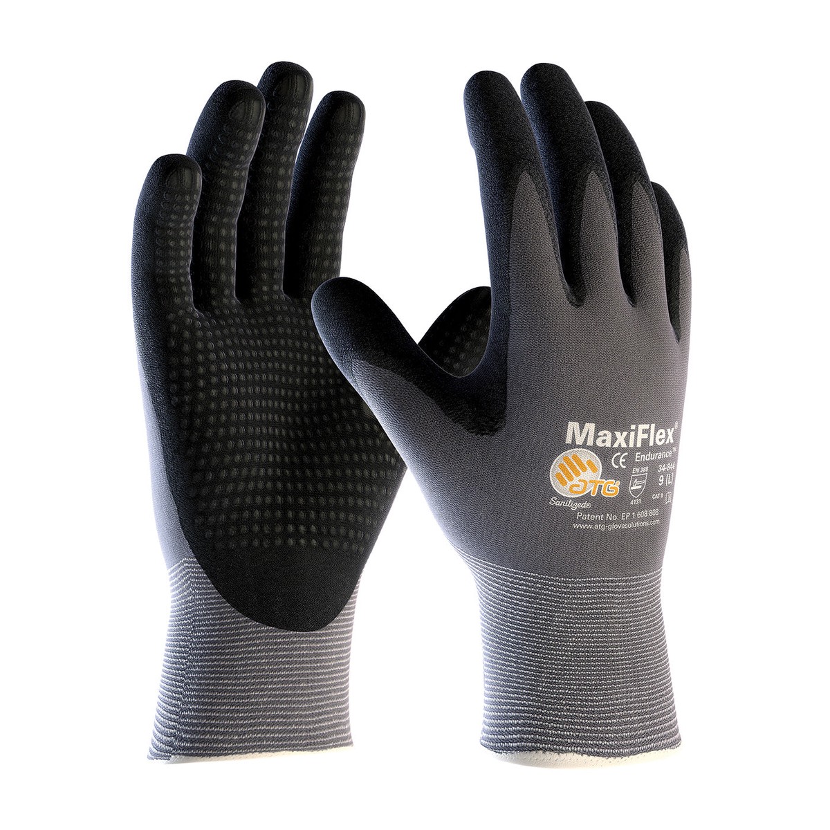 General Purpose Gloves - ATG MaxiFlex Endurance Seamless Knit Nylon Gloves, GP34844