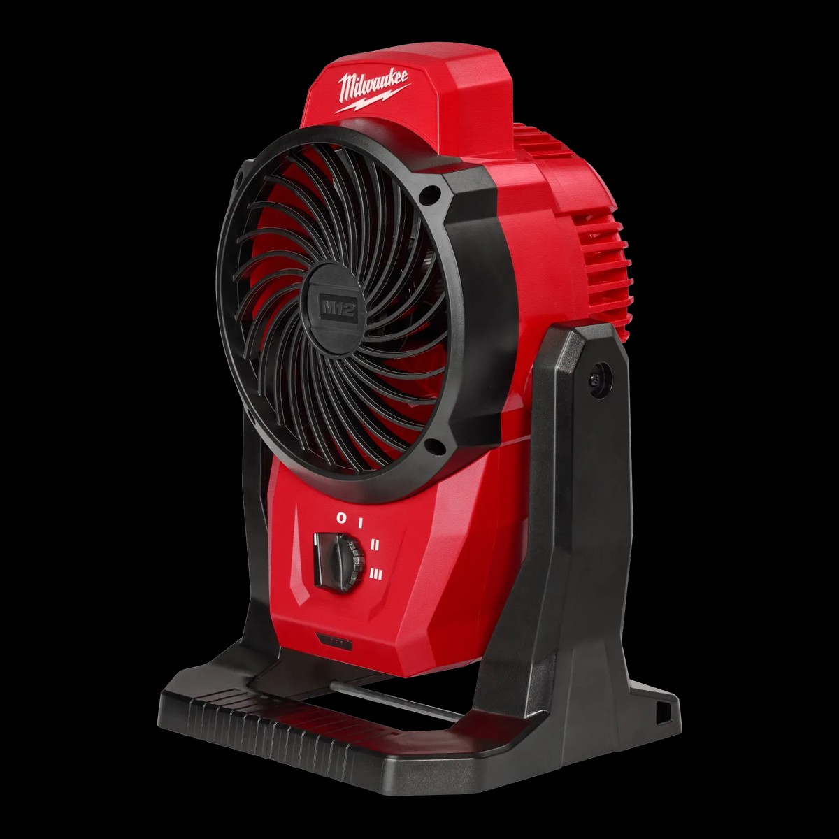 Jobsite Fan - Milwaukee M12 Mounting Fan, 0820-20