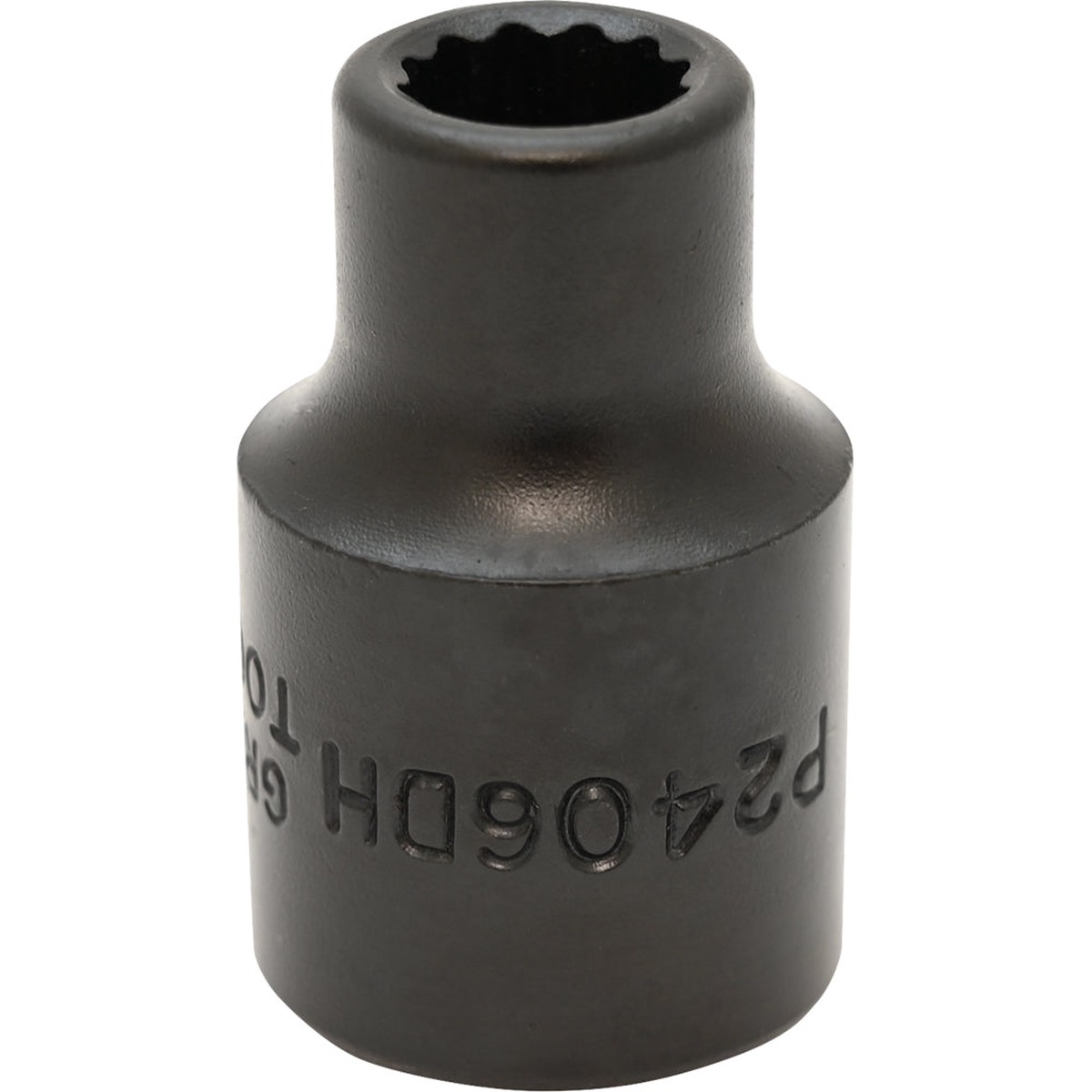 Socket - Gray Tools 1/2" Drive 12 Point Standard Length Sockets - Impact Black Industrial Finish, Various Sizes