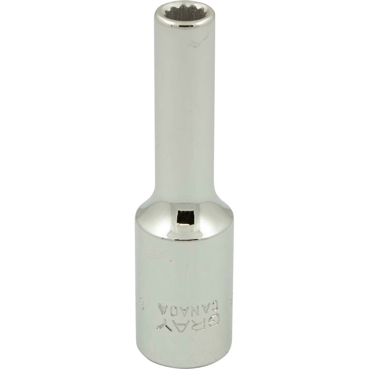 Socket - Gray Tools 3/8" Drive 12 Point Metric Deep Length Sockets, Various Sizes