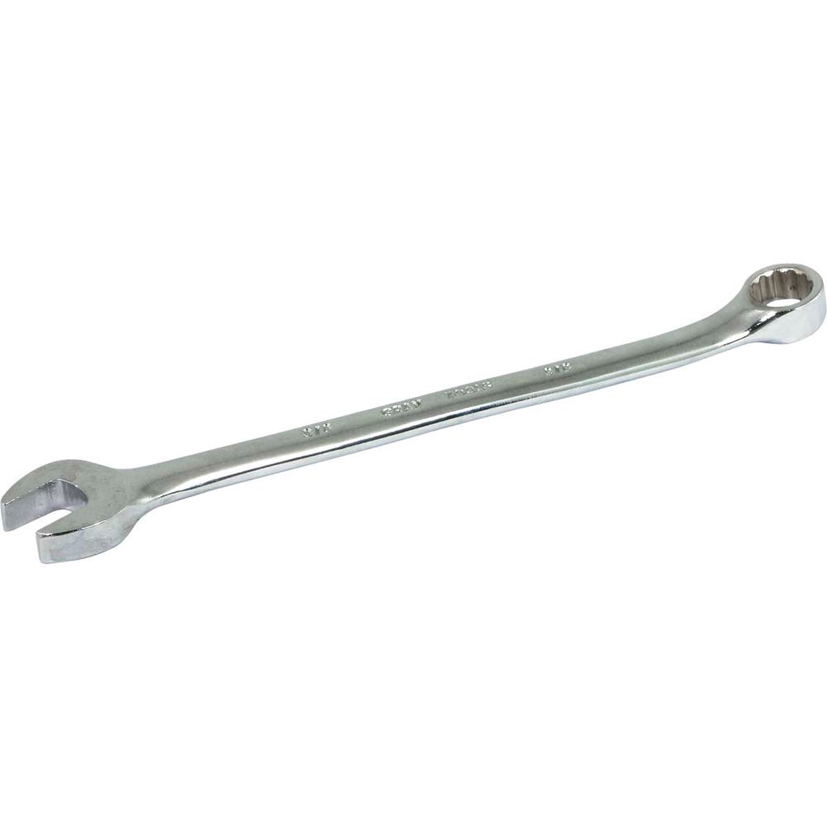 Wrench - Gray Tools 12 Point SAE Combination Wrenches - 15 Offset - Satin Chrome Finish, Various Sizes