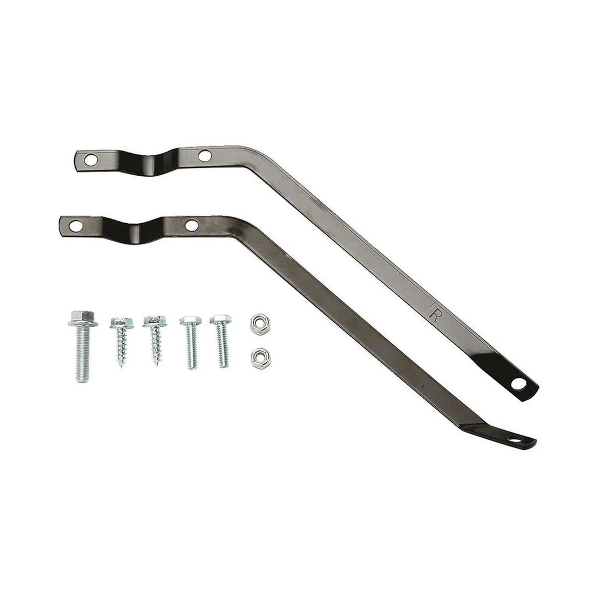 Broom Brace - Metal with Black Powder Coat & Bolts in Poly Bag, 4050