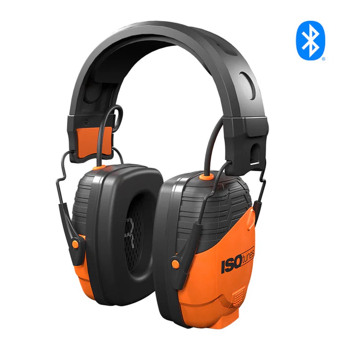 Earmuffs - ISOtunes LINK 2.0 Bluetooth Earmuff, Safety Orange, IT-48