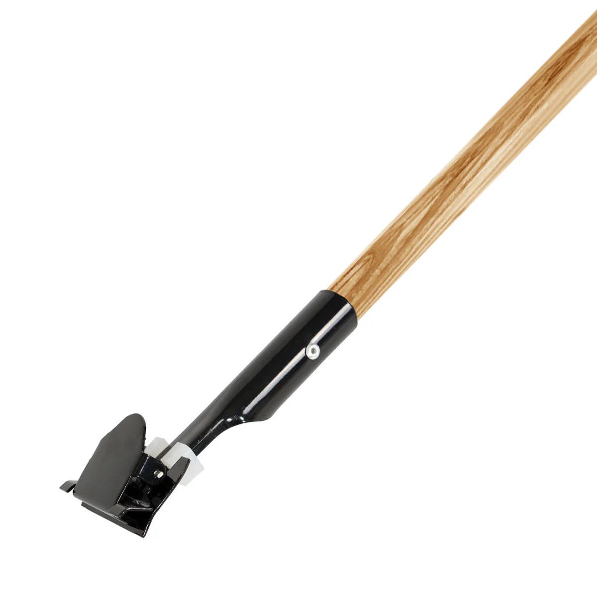 Mop Handle - 60" Wood Handle for Snap-On Frames, Black/Brown, 3960