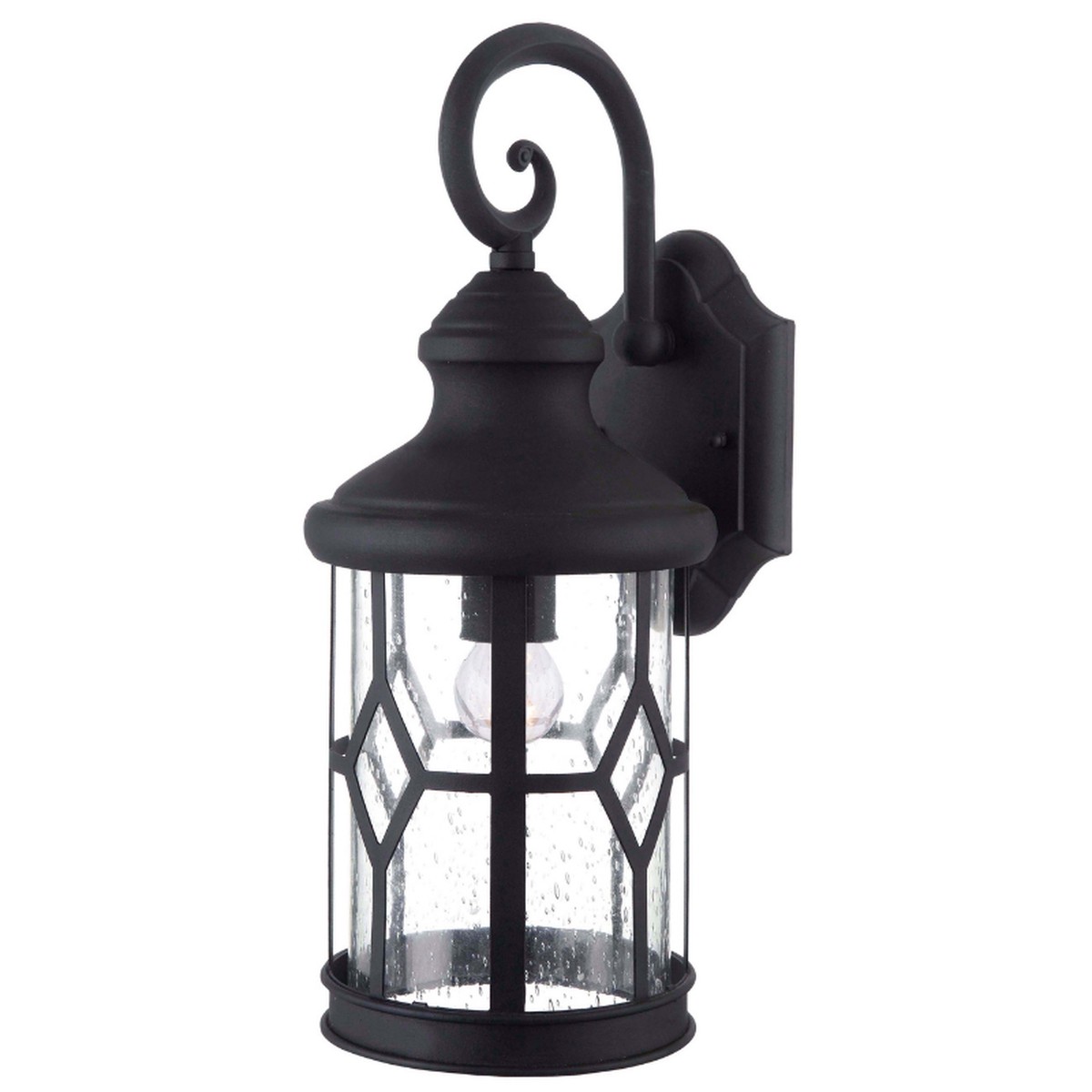 Outdoor Light - Canarm ATLANTA Black 1-Light Downlight IOL209BK