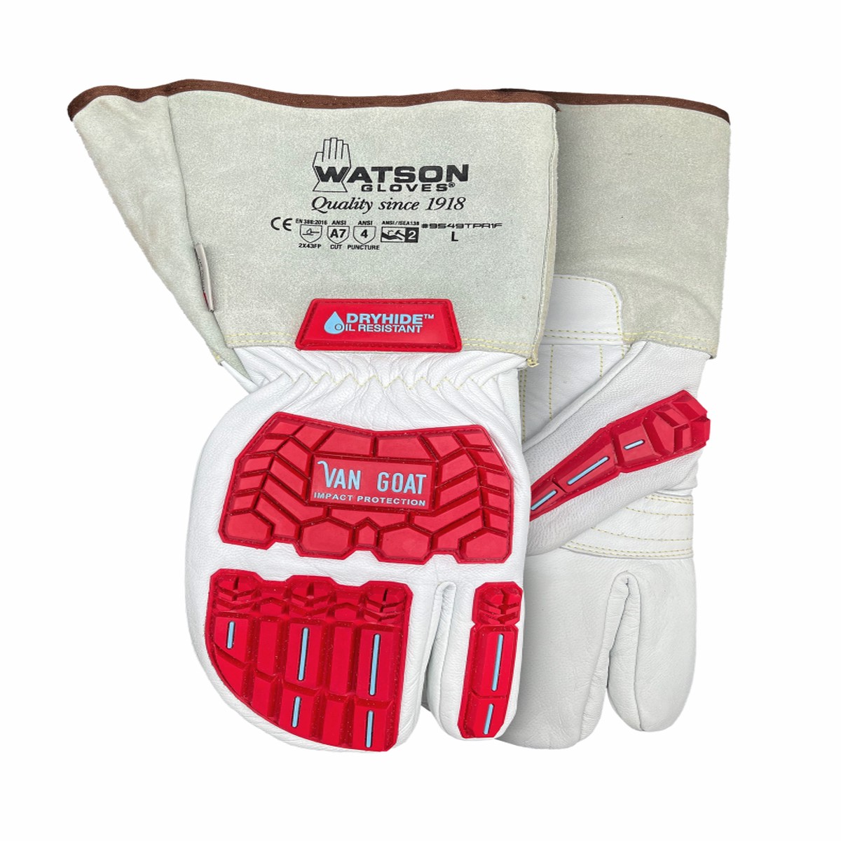 Anti-Impact Winter Gloves - Watson Gloves Van Goat 1 Finger, 9549TPR1F