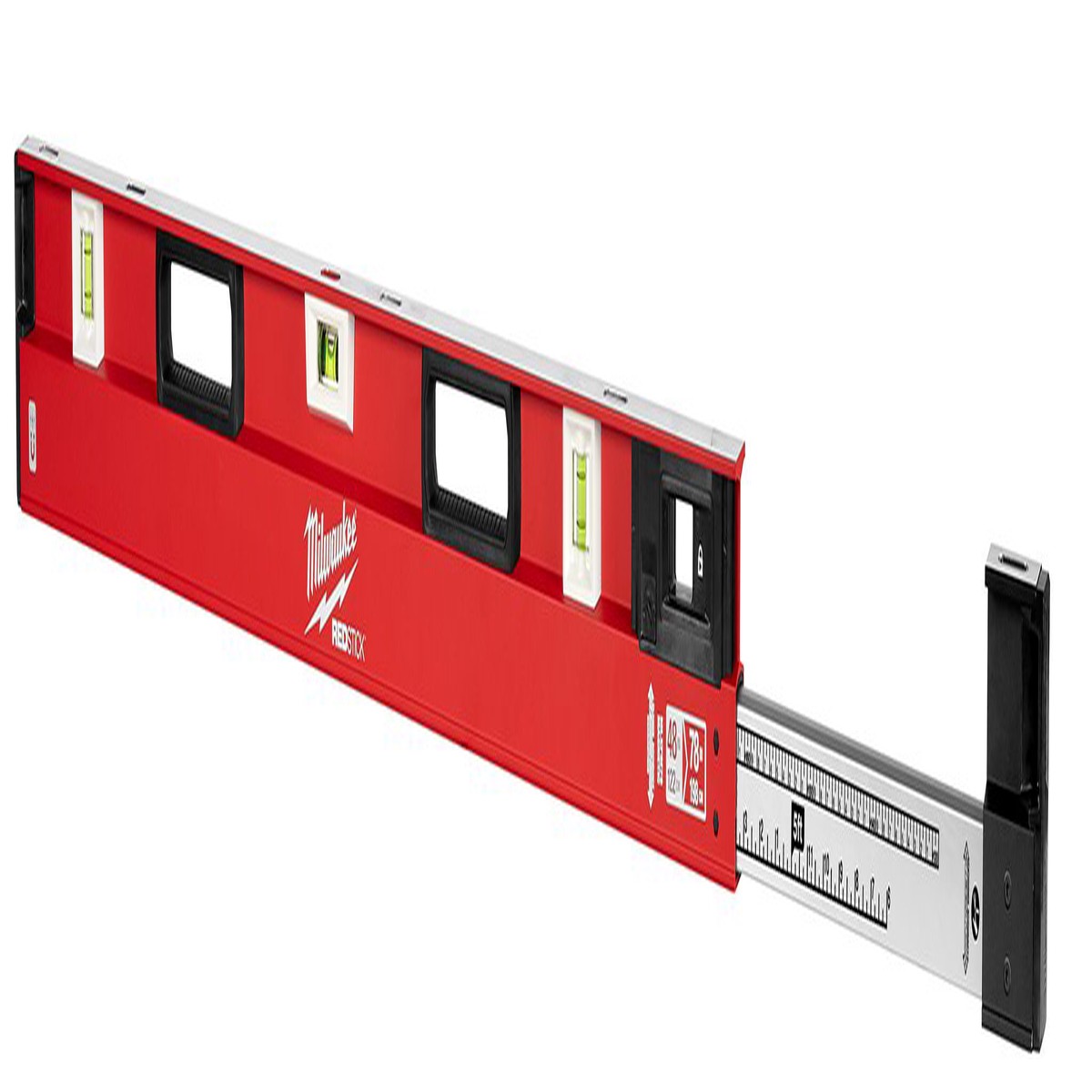 Level - Milwaukee 48" - 78" REDSTICK Magnetic Expandable Level, MLXPM78