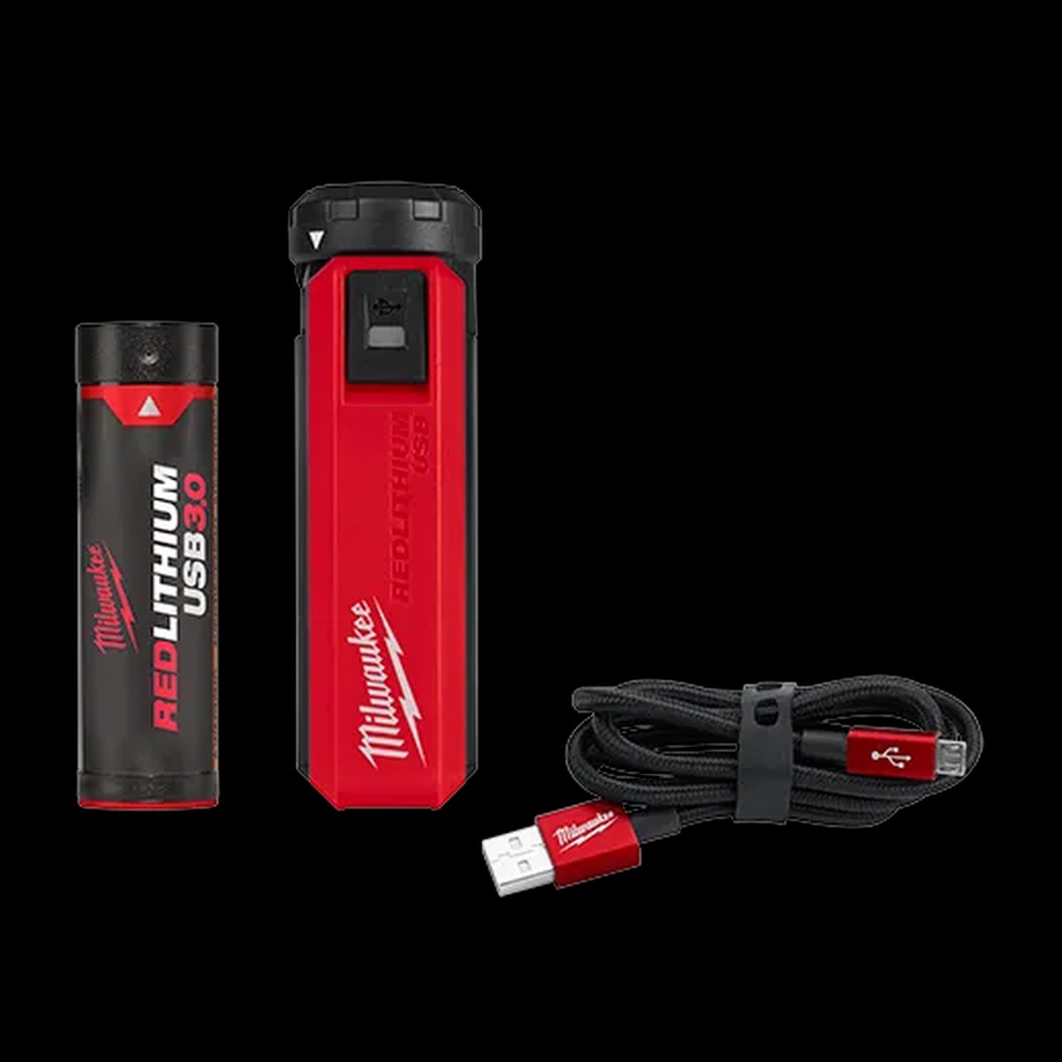 Power Source Kit - Milwaukee REDLITHIUM USB Charger & Portable Power Source Kit, 48-59-2013