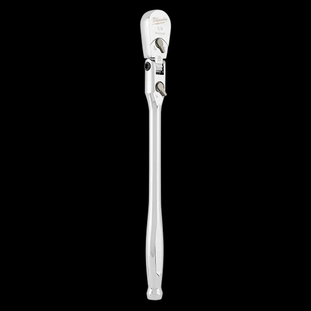 Ratchet - Milwaukee 1/4" Drive 9" Flex Head Ratchet, 48-22-9009