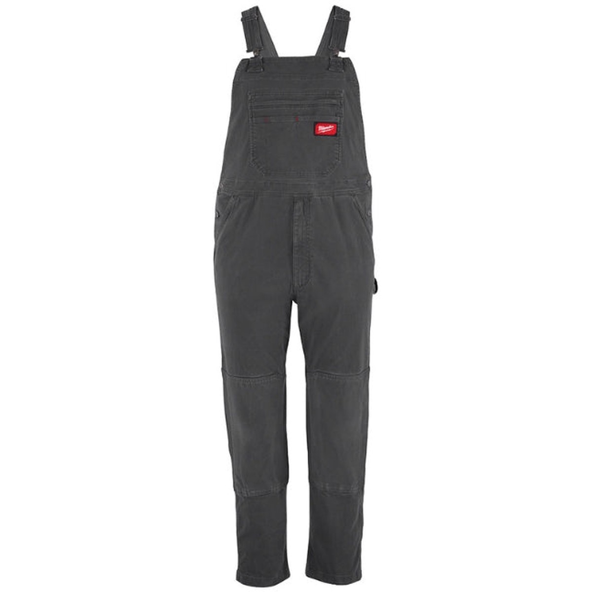 Work Bib Overalls - Milwaukee FREEFLEX Unlined Bib Overalls (Grey), M850
