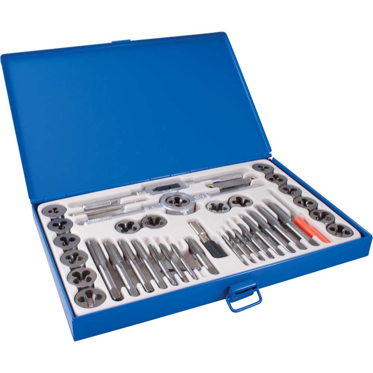 Drill Tap Set - Gray Tools 40 Piece SAE Alloy Steel Tap And Die Set, 92340