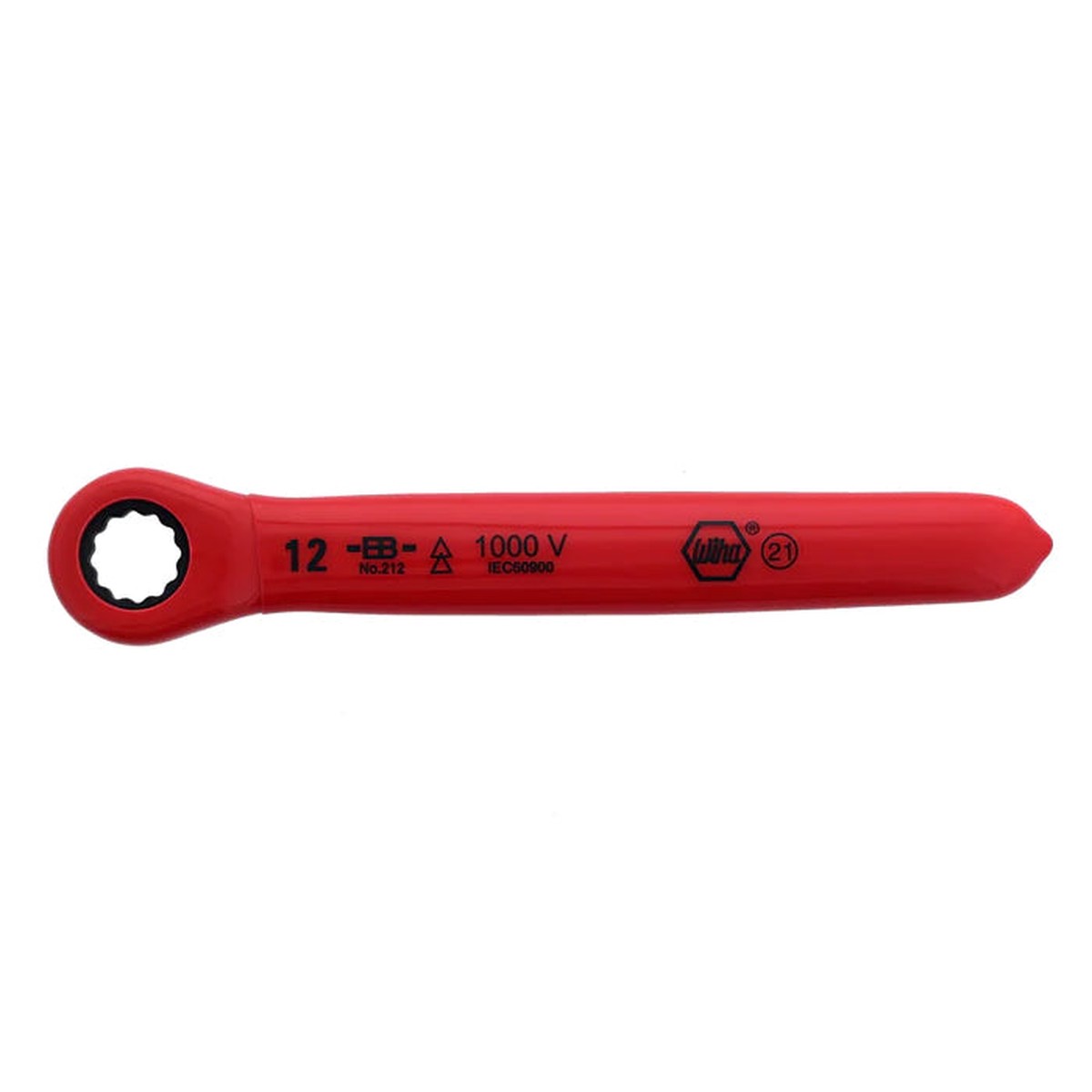 Wrench Set - Wiha 7-Piece Insulated Ratchet Wrench Set - Metric, 21290