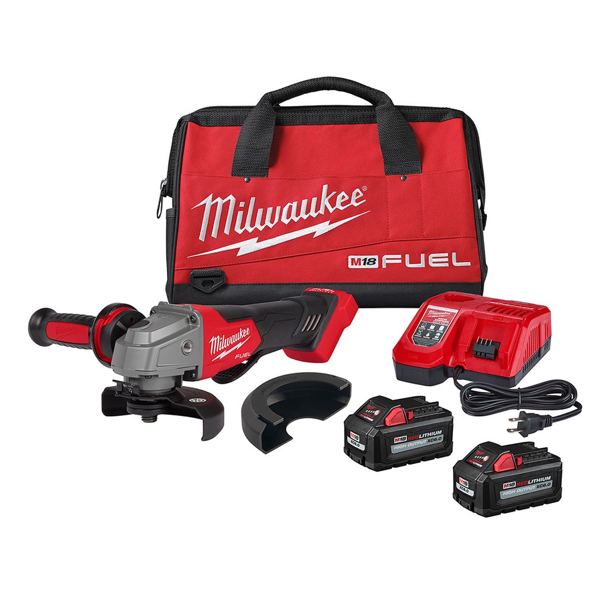 Braking Grinder Kit - Milwaukee M18 FUEL 4-1/2" / 5" Braking Grinder Paddle Switch, No-Lock, 2880-22