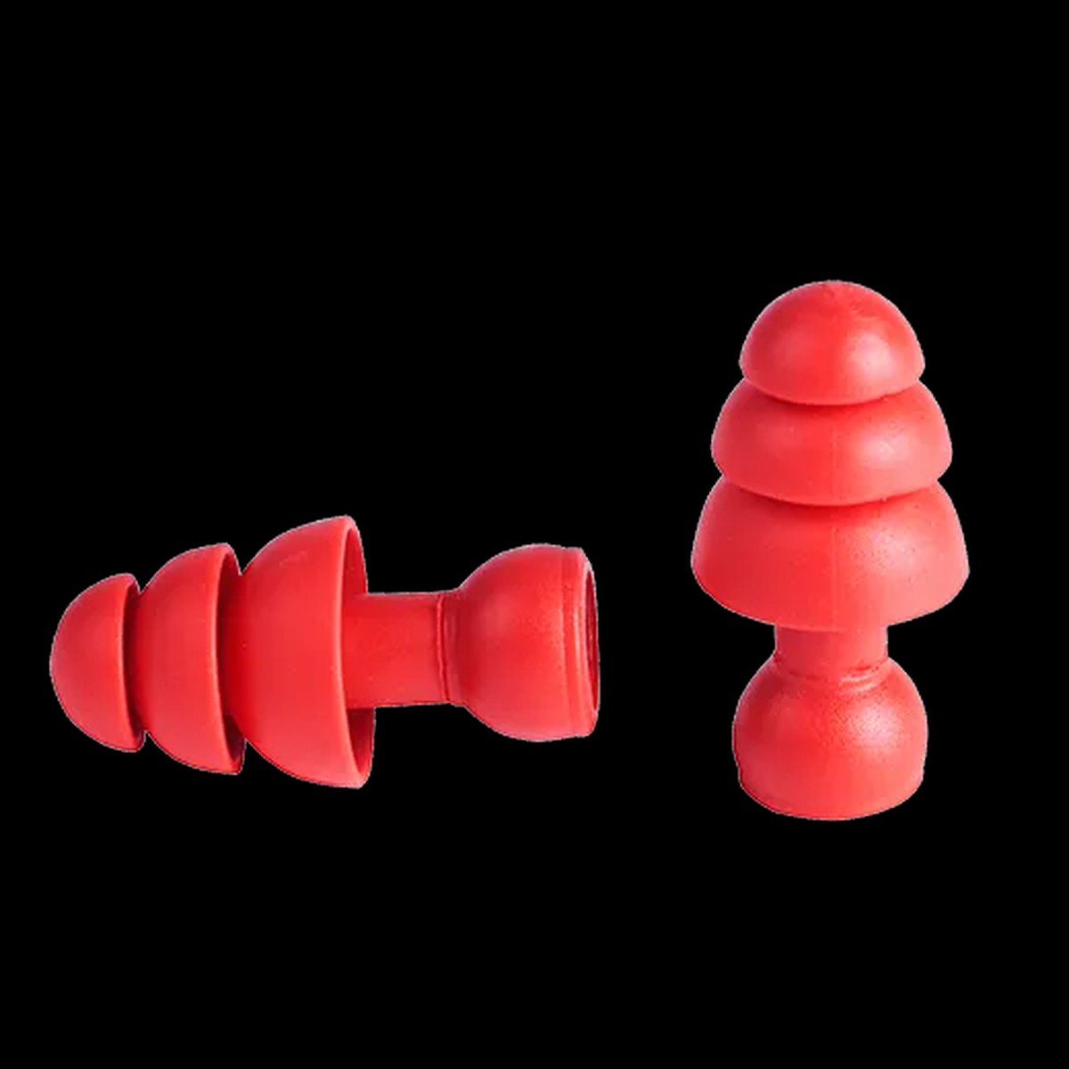 Earplugs - Milwaukee Replacement Banded Flanged Ear Plugs, 48-73-3205