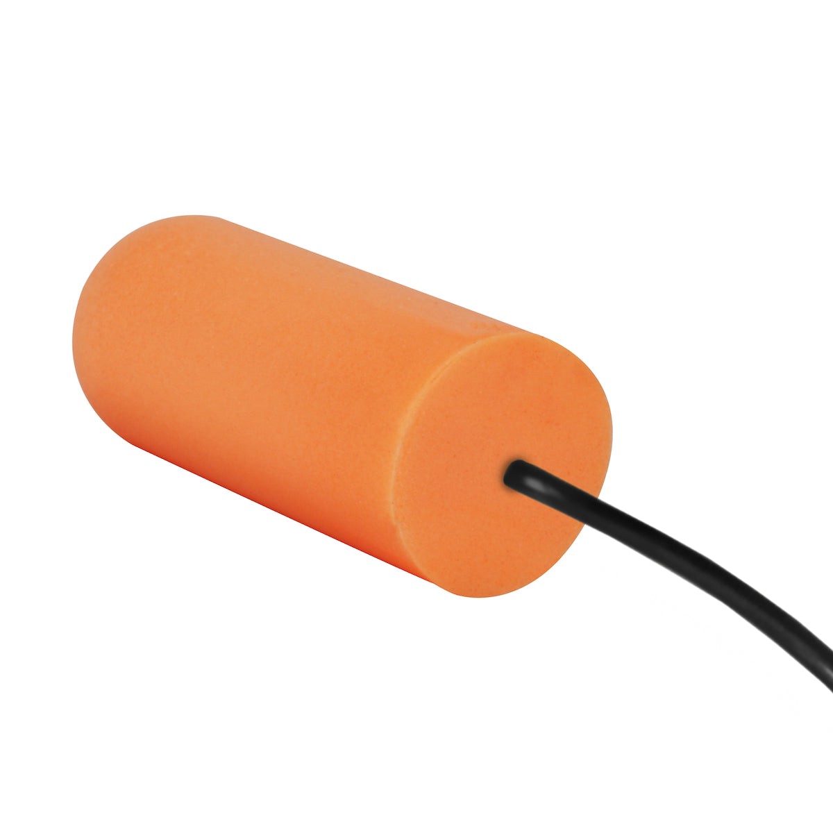 Earplugs - PIP Mega Bullet Plus Disposable Soft Polyurethane Foam Corded Ear Plugs - NRR 33 (100 per box), NP267HPF810C