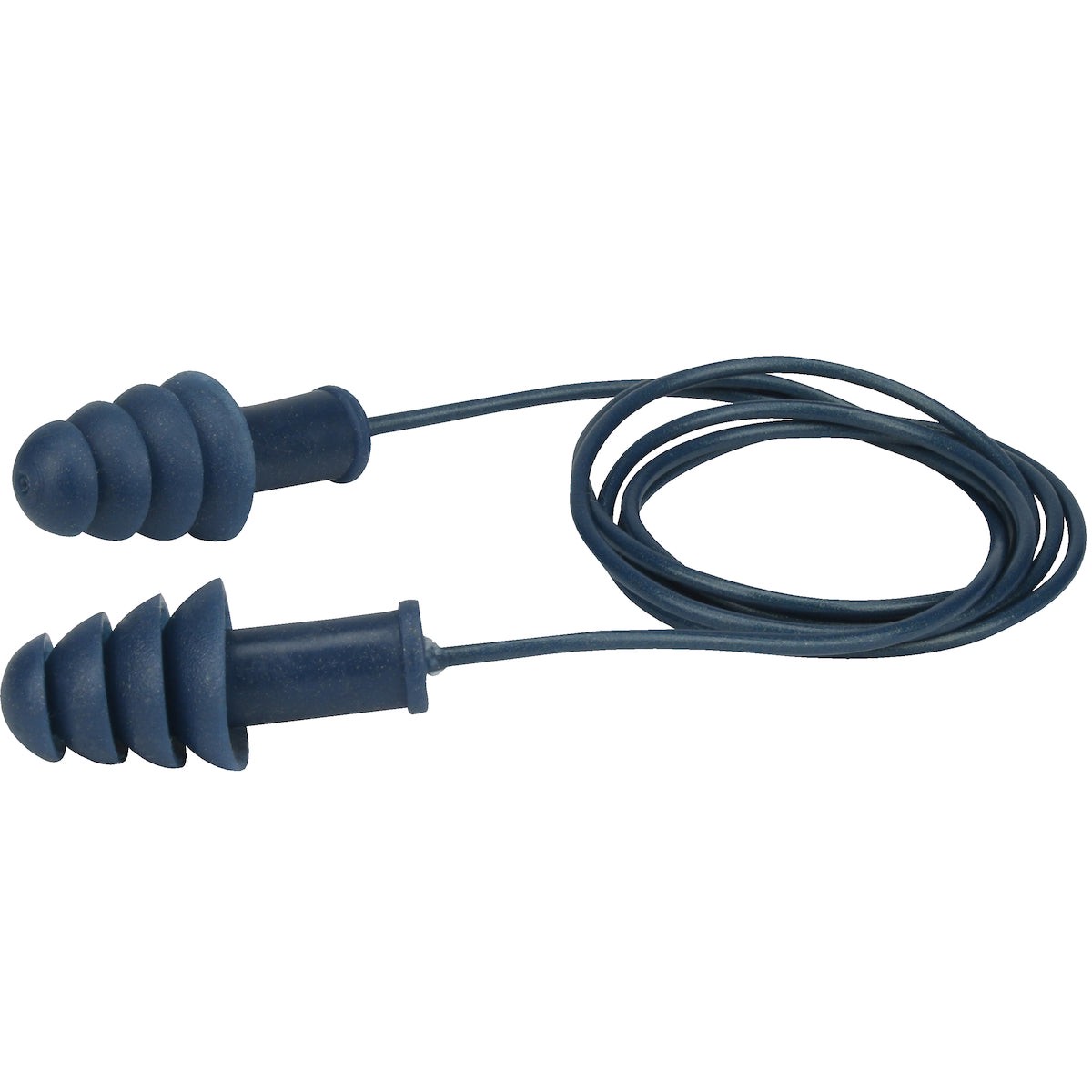 Earplugs - PIP Metal Detectable Reusable TPR Corded Ear Plugs - NRR 27, NP267HPR410D
