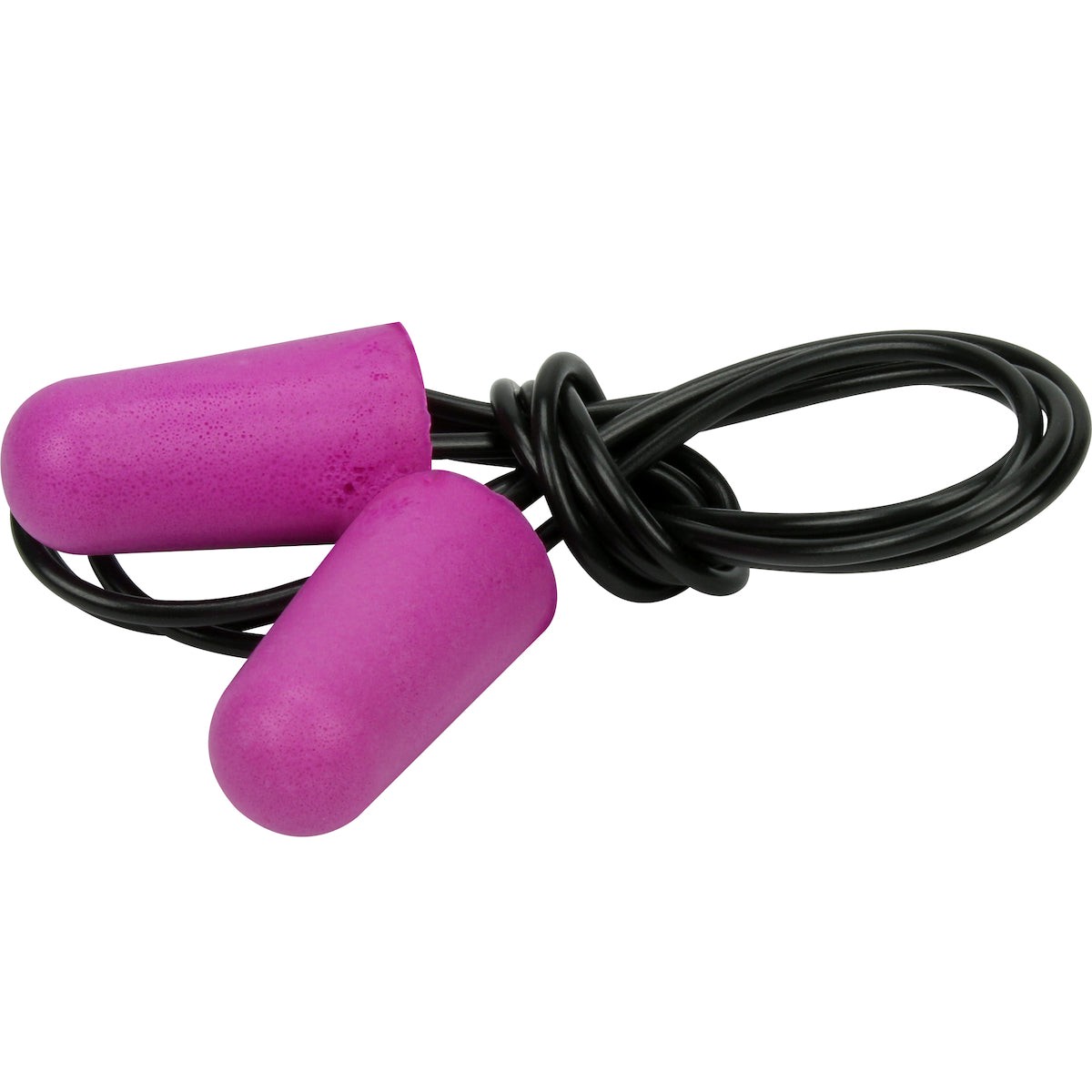 Earplugs - PIP Nano Bullet Compact Disposable Soft Polyurethane Foam Corded Ear Plugs (100 Per Box) - NRR 28, NP267HPF310C