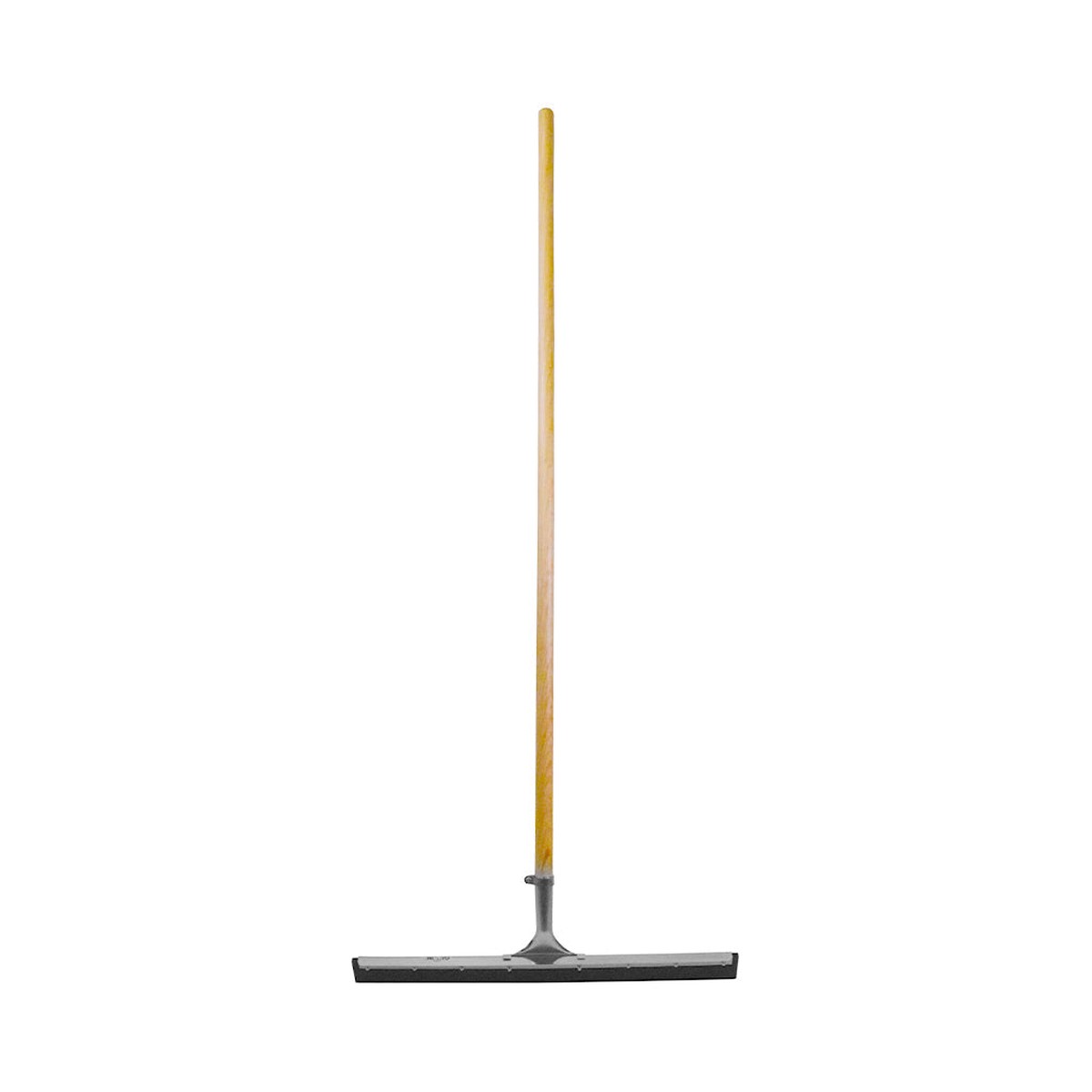 Floor Squeegee - Globe Assembled 24" Straight Squeegee With 54" Tapered Wood Handle, 4094