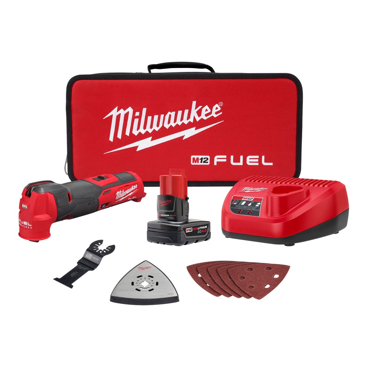 Multi-Tool Kit - Milwaukee M12 FUEL Oscillating Multi-Tool Kit, 2526-21XC