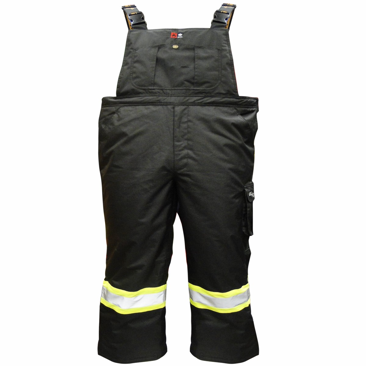 Bib Pants - Viking Professional Freezer Insulated Journeyman 300D Trilobal Rip-Stop FR Overalls, 3957FRP