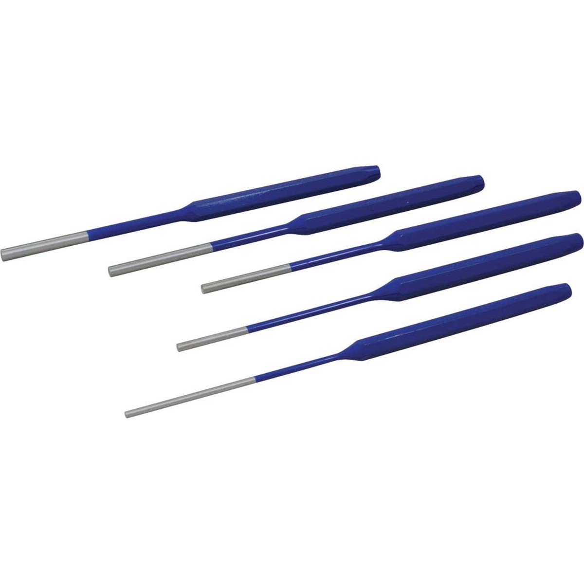 Punch Set - Gray Tools 5 Piece Pin Punch Long Length Set, C5LPPS