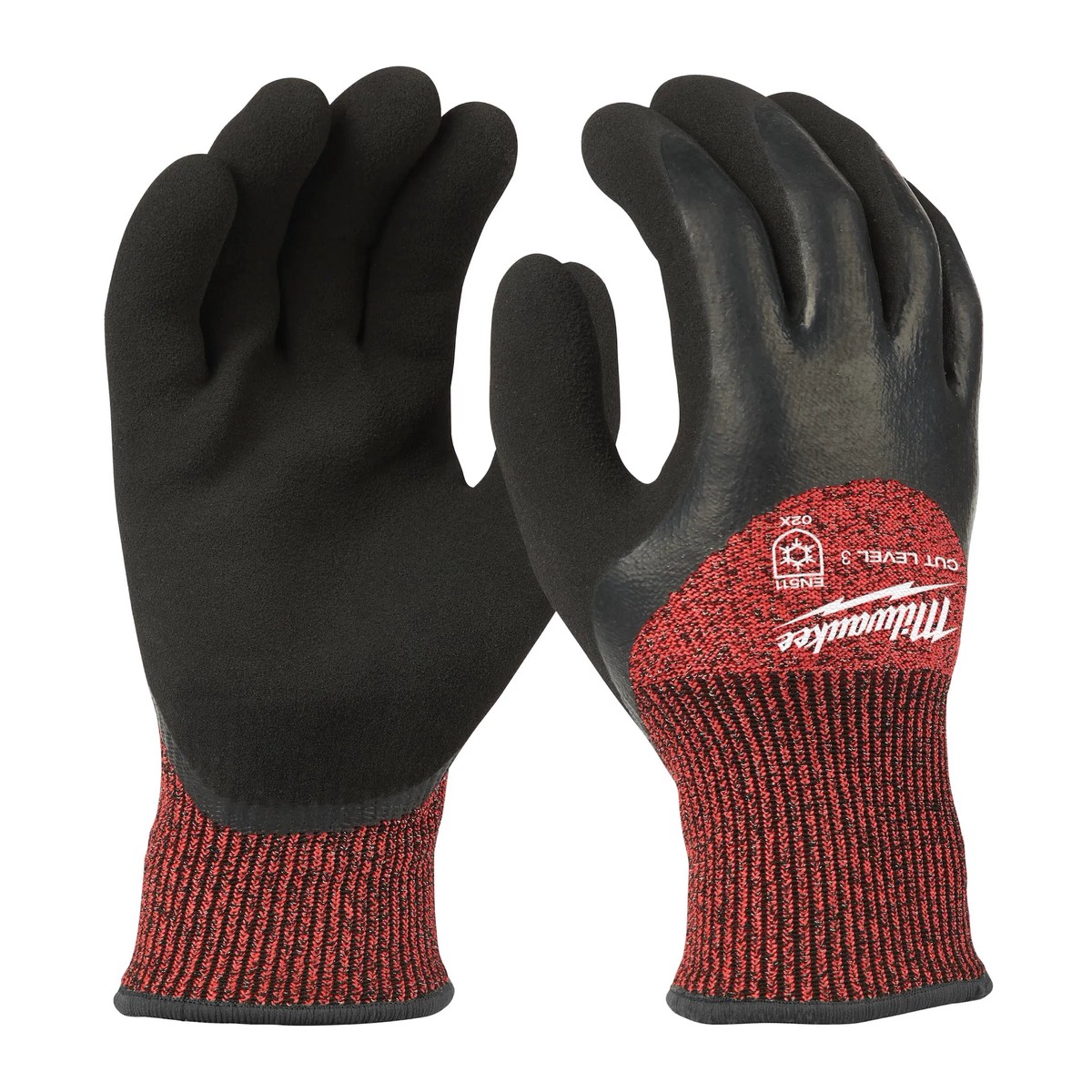 Winter Gloves - Milwaukee Cut Level 3 Winter Insulated Gloves, 12 Pack, 48-22-892B