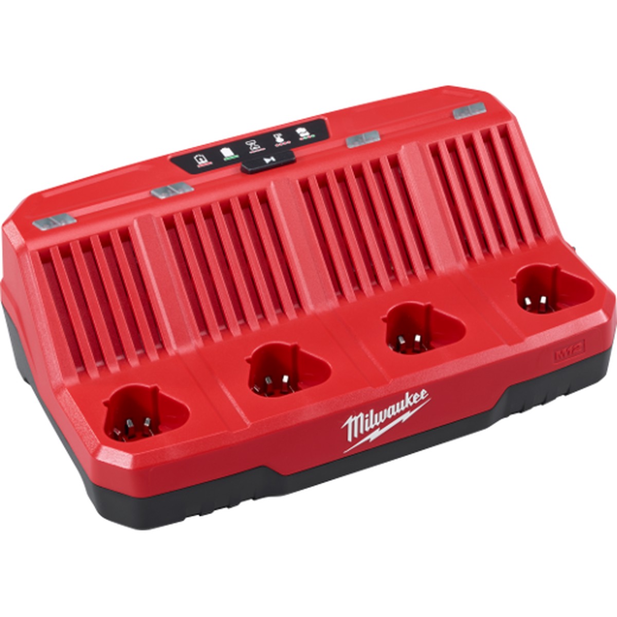 Battery Charger - Milwaukee M12 Four Bay Sequential Charger, 48-59-1204