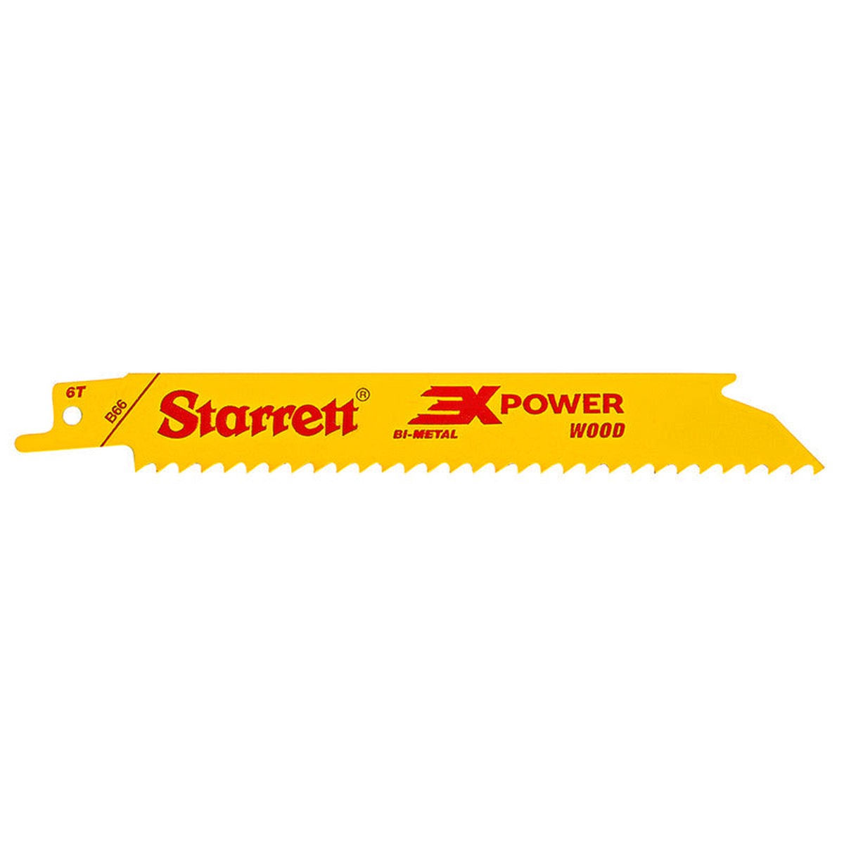 Blade - Starrett Metal Cut 6" Reciprocating Saw Blade, 5-Pack, 15329