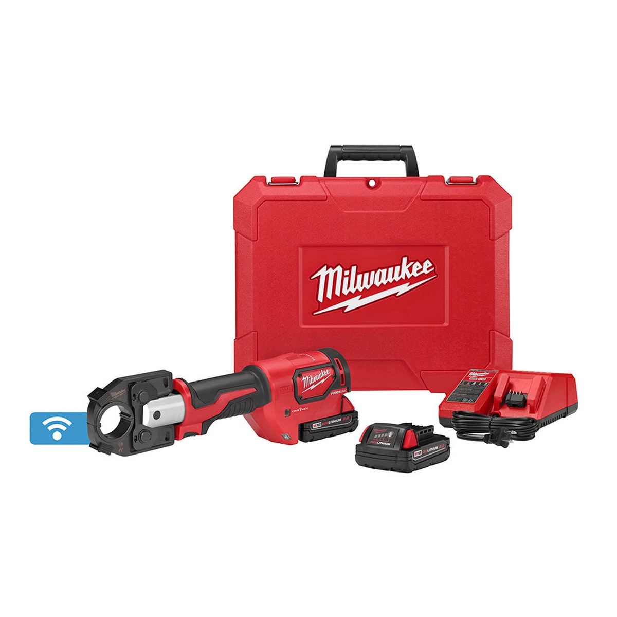 Crimper Kit - Milwaukee M18 FORCE LOGIC 600 MCM (Crimper, Battery & Charger), 2679-22