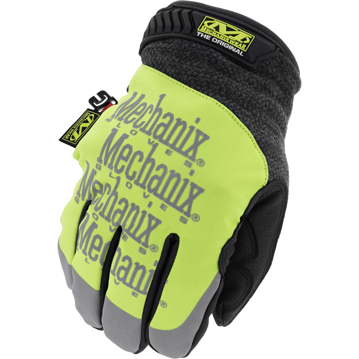 Winter Cut Resistant Gloves - Mechanix Wear Coldwork Hi-Viz Original E5-360, CWKSMG-X91