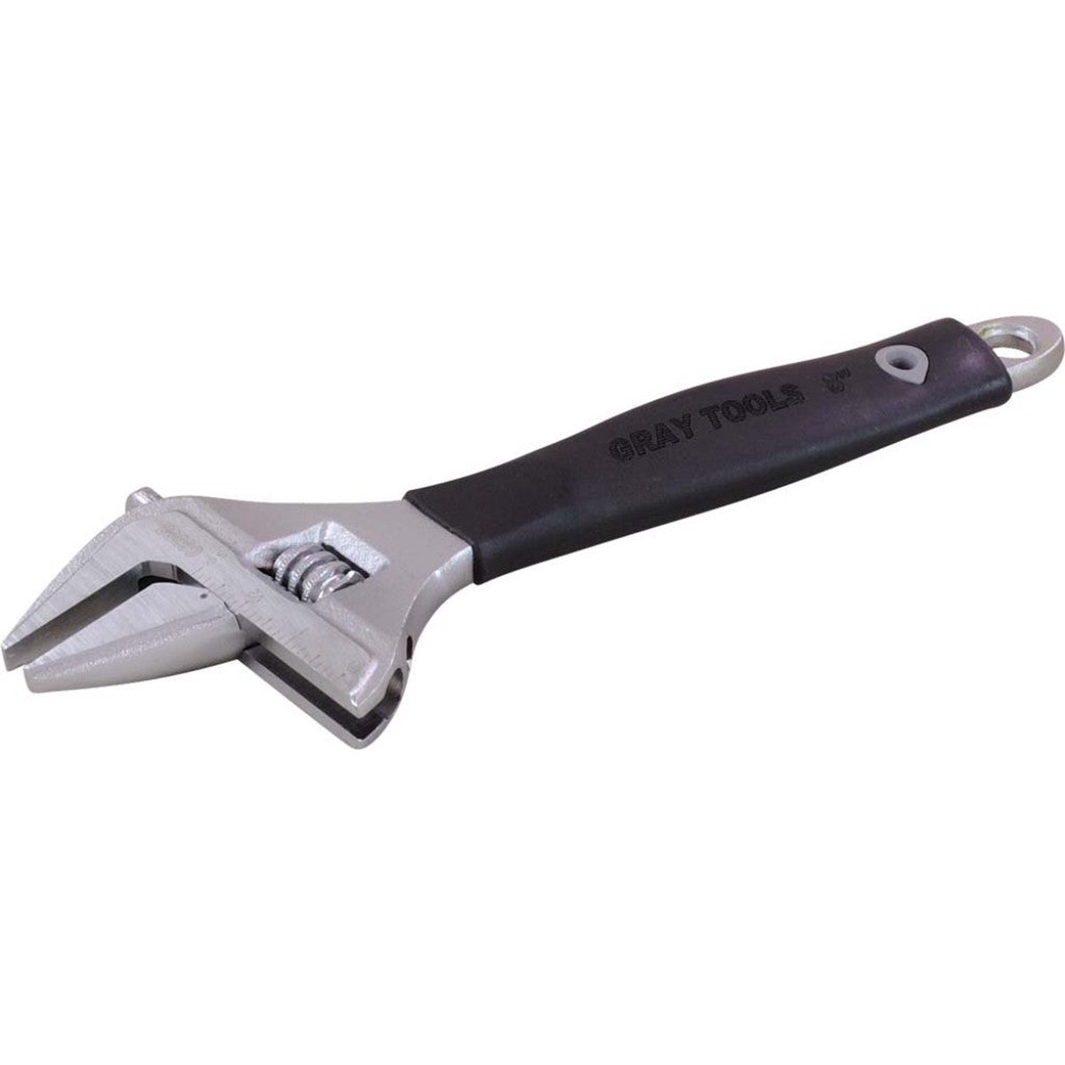 Wrench - Gray Tools Industrial Adjustable Wrench With Slim Jaw, 66308