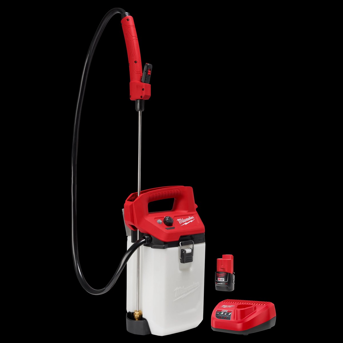 Handheld Sprayer Kit - Milwaukee M12 2 Gallon Handheld Sprayer Kit, 2528-21G2