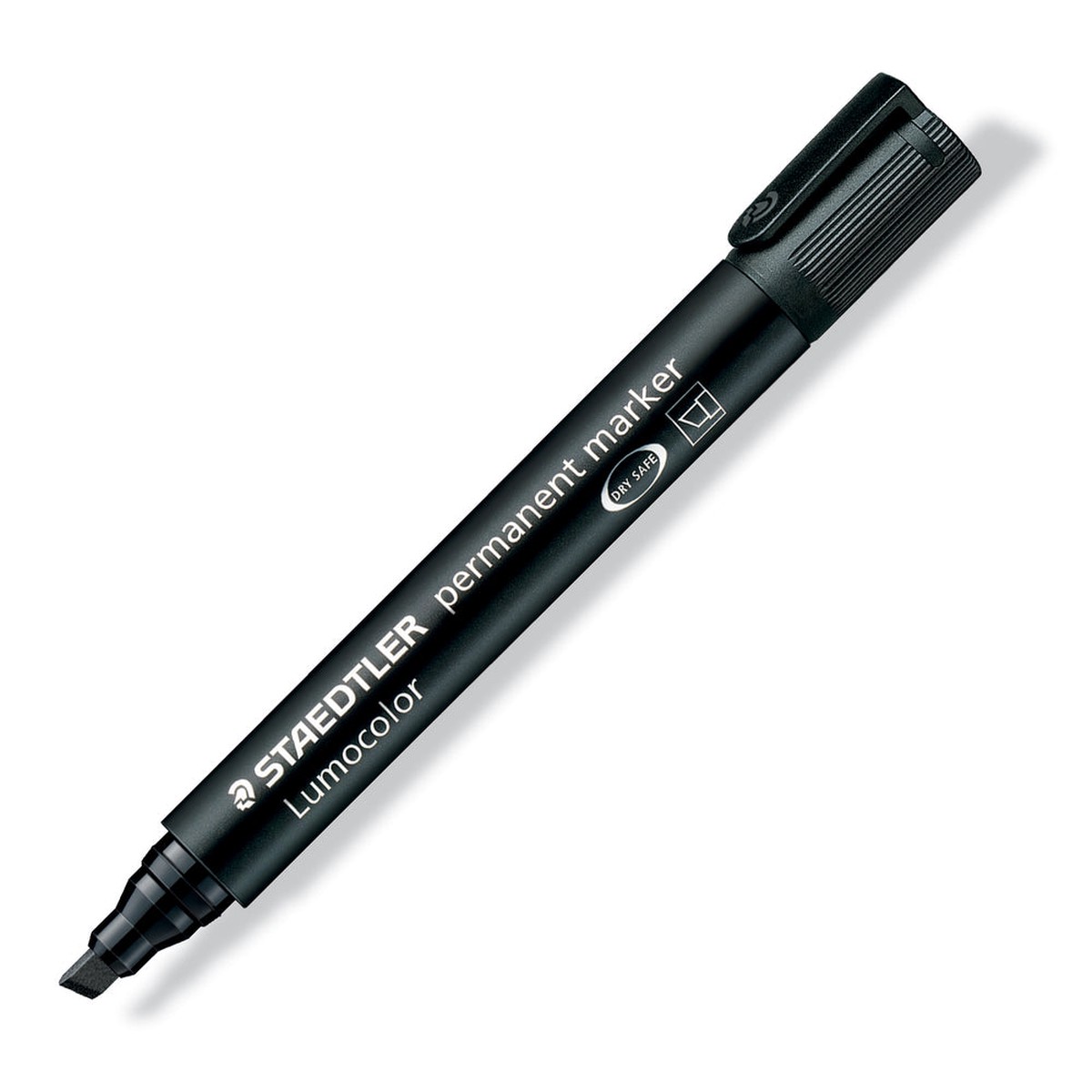 Marker - Chisel Tip Dry Safe Permanent Marker, Black, STD3509