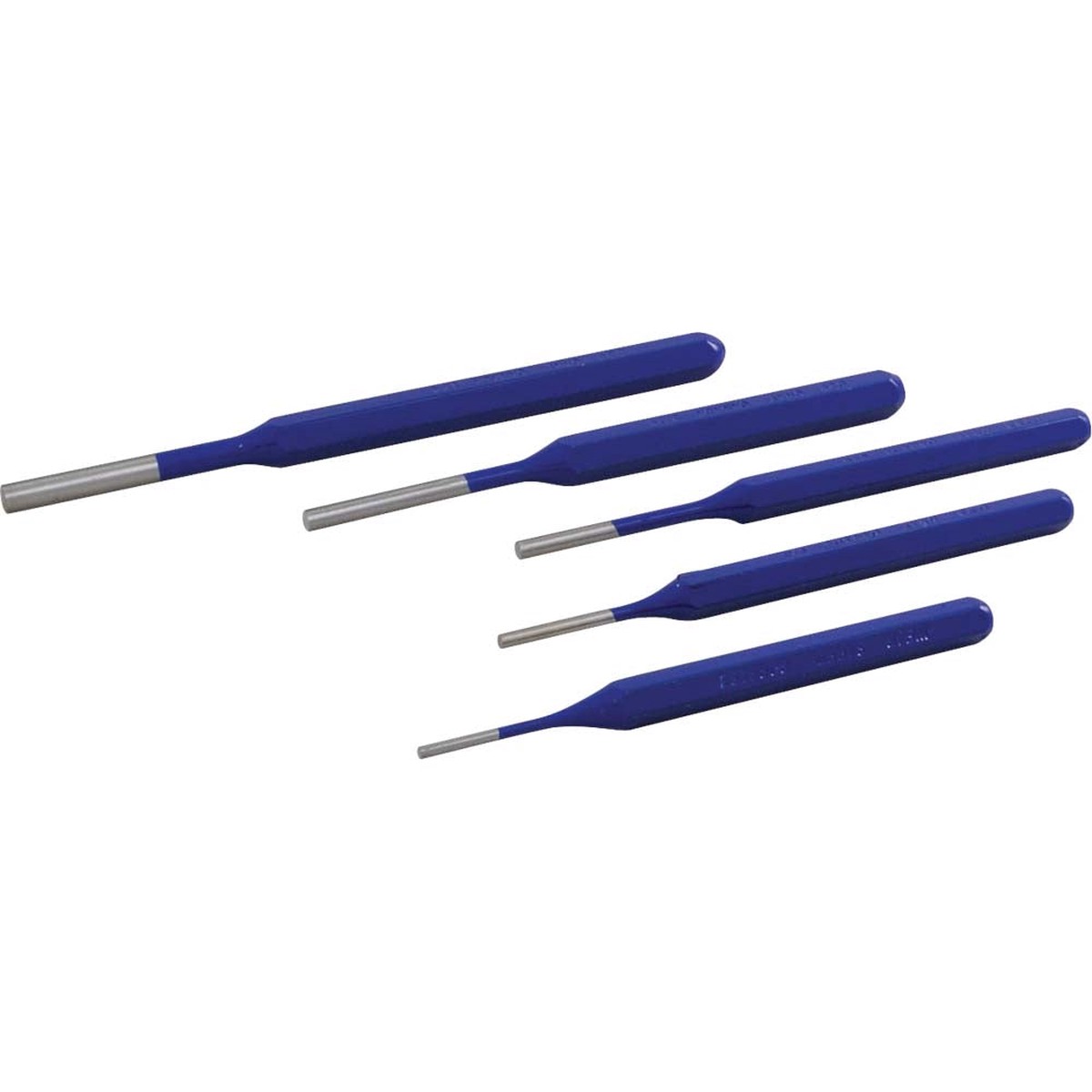 Punch Set - Gray Tools 5 Piece Pin Punch Set, C5PPS