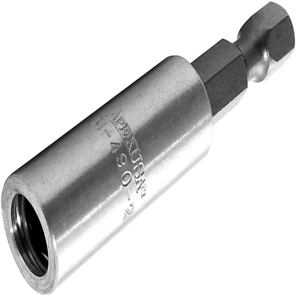 Bit Holder - Apex 1/4'' Hex Power Drive Bit Holder For 1/4'' Hex Insert Bits, Magnetic, M-490