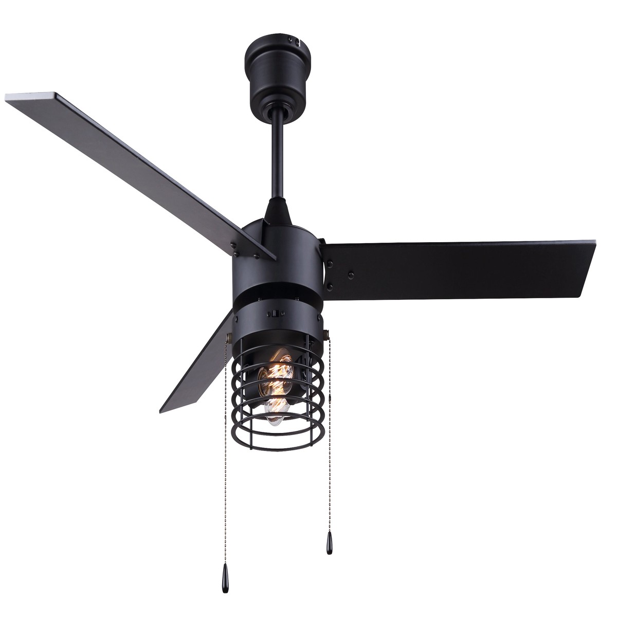 Ceiling Fan - Canarm ALDER Black 52" Ceiling Fan, CF52ALD3BK