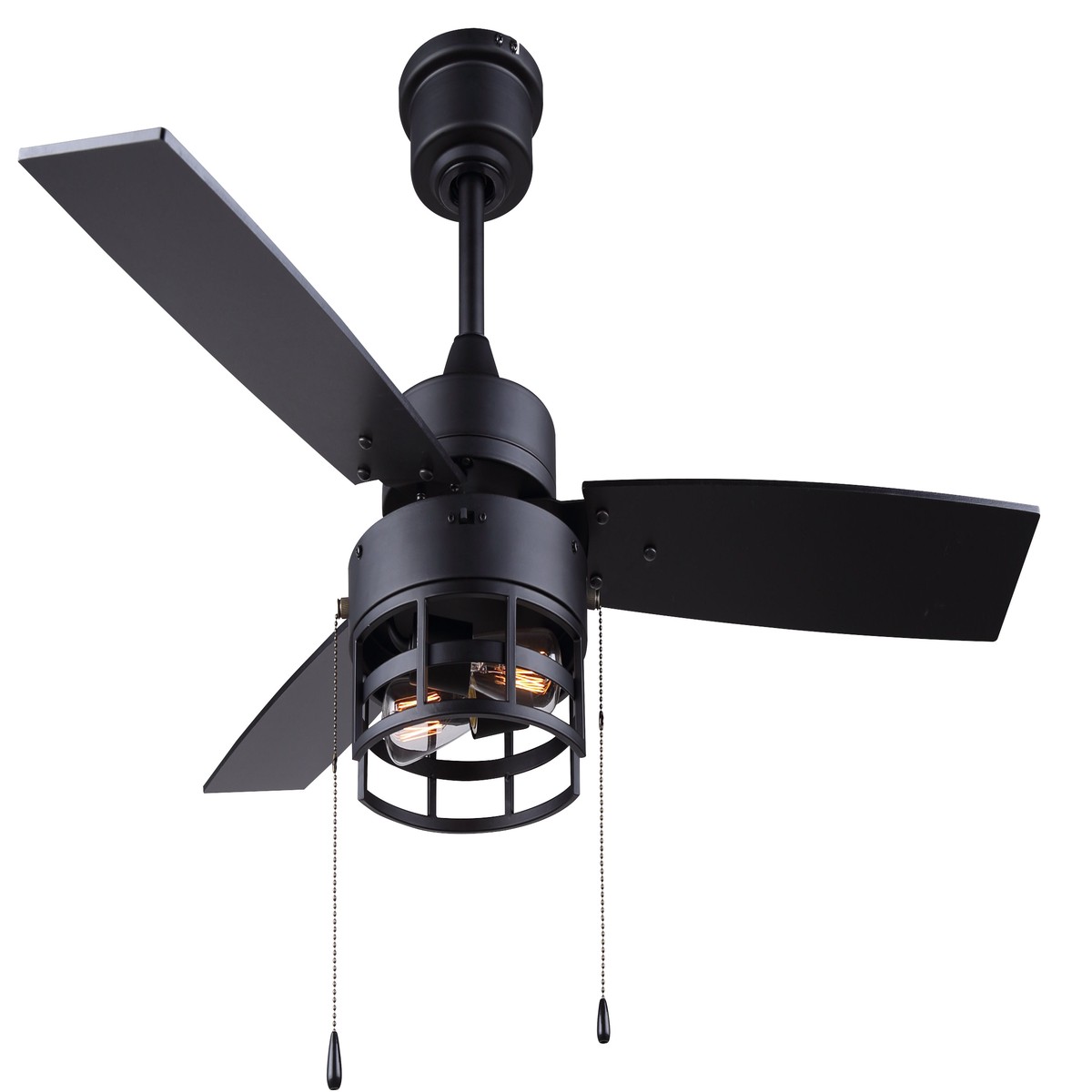 Ceiling Fan - Canarm ATTLEY Black 42" Ceiling Fan, CF42ATT3BK