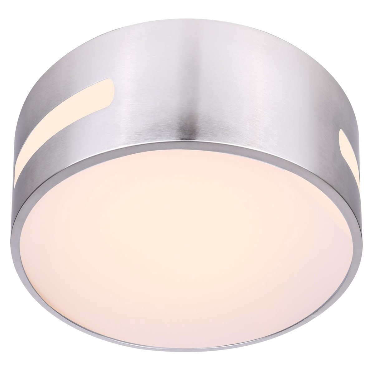 Flush Mount - Canarm NIVEN Brushed Nickel or Matte Black LED Flushed Light, CL-19-20